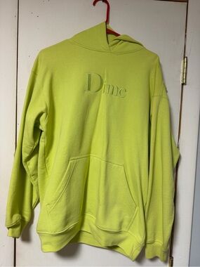 Dime Lime Green Logo Hoodie -
